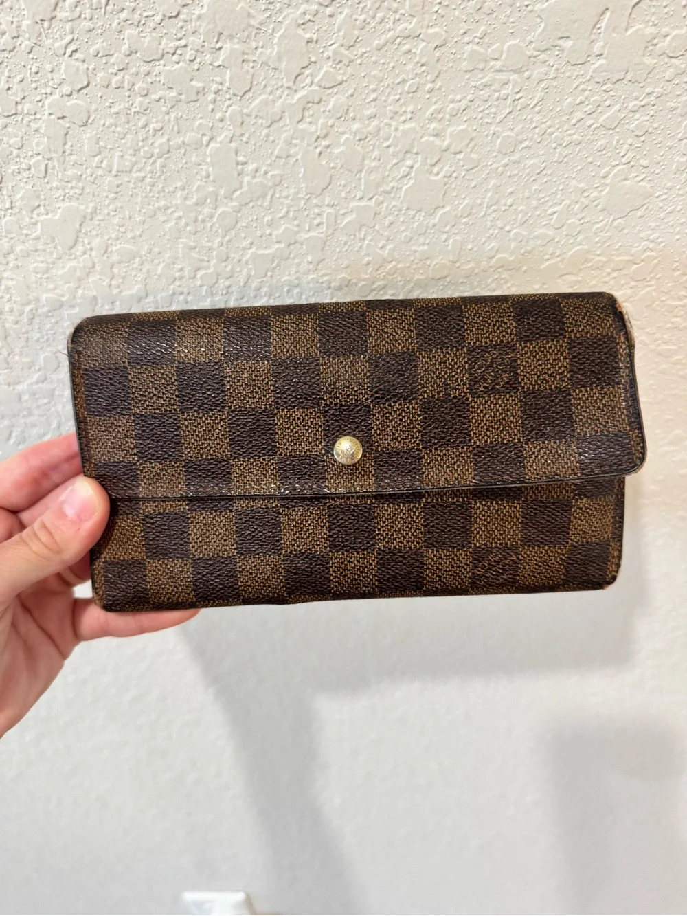 LV Damier Ebene Women's Wallet